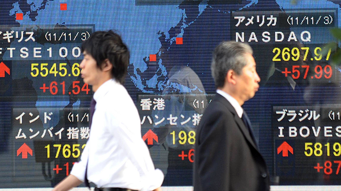 Blandad utveckling på Asienbörserna, Nikkei 225-index sjönk 0,6 % - asien-aktier-700_binary_6841679.png