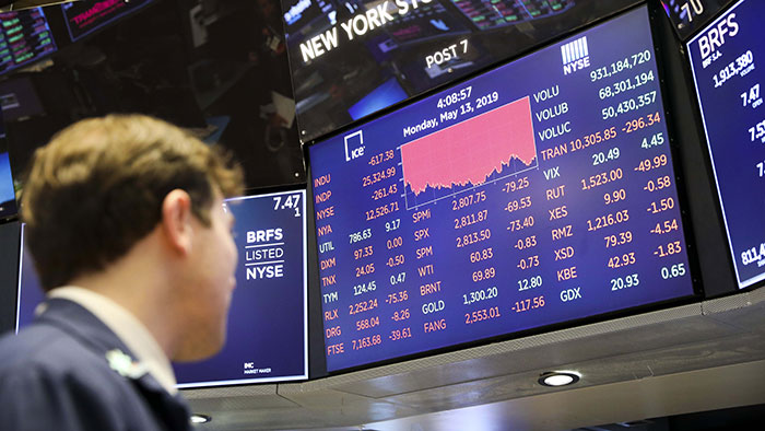 Nedåt på Wall Street efter Fed-besked - borsras-wall-street-trader-700_binary_6958513.jpg