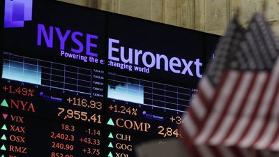 Euronexts omsättning ner 6%