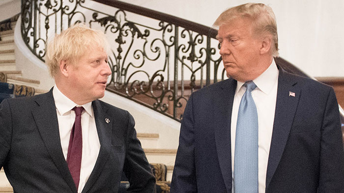 Trump: Johnsons brexitavtal hotar handelsavtal - johnson-trump-700_binary_6972279.jpg