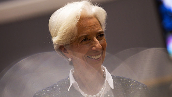 Christine Lagarde.