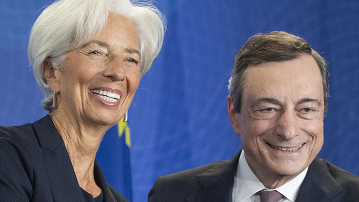 SEB: Här är Christine Lagardes största utmaningar som ECB-chef - lagarde-draghi-700_binary_6977039.jpg