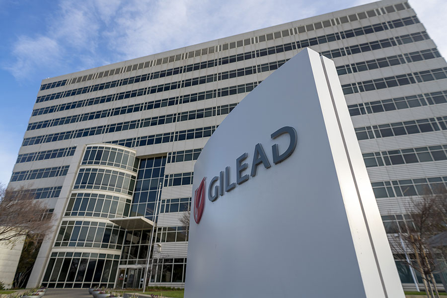 Gilead rusade efter positiv covid-19-studie - gilead-900