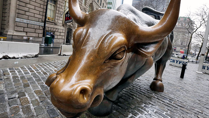 New York-börsen slog rekord – bästa veckan sedan februari - tjur-wall-street-700_binary_6948925.jpg