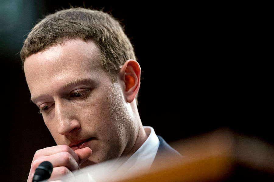 Facebooks vd och grundare Mark Zuckerberg.