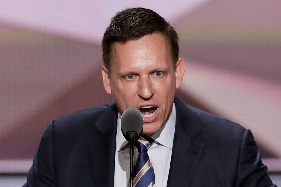 Palantir-grundaren Peter Thiel.