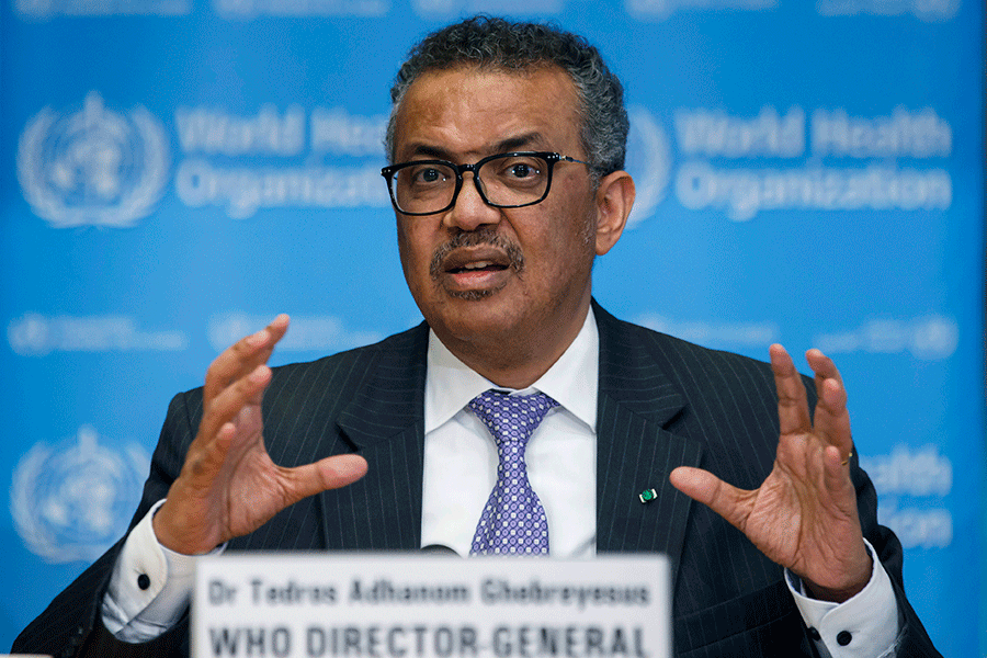 Tedros Adhanom Ghebreyesus, WHO.