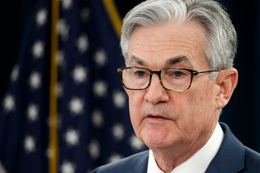 Goldman Sachs: Fed höjer styrräntan till 5% i mars - jerome-powell-900