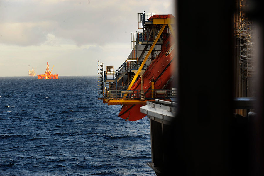 Potentiell strejk kan stänga ned 22 procent av Norges olje- och gasproduktion - olja-norge-900