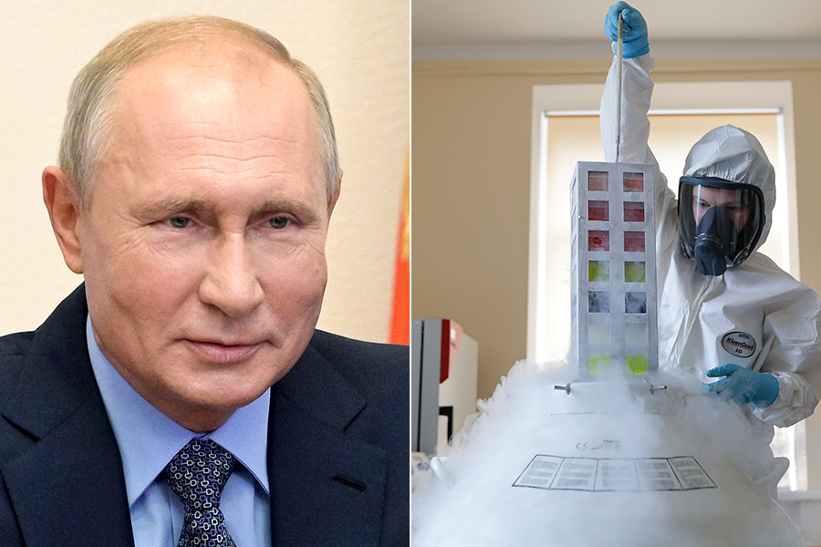 Ett perfekt vaccin, oavsett om det funkar eller inte - putin-sputnik-v-900