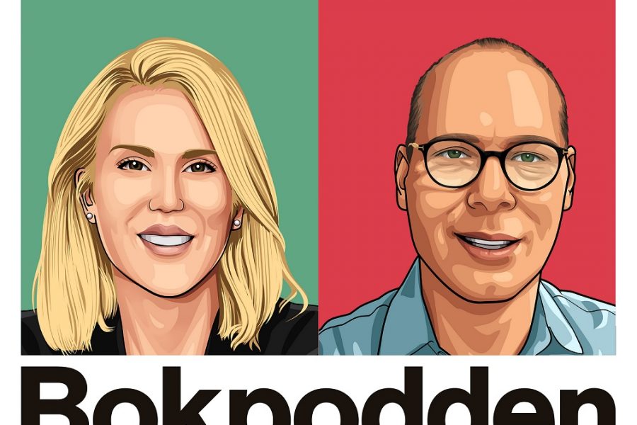 Okände svenske författaren som är kompis med Buffett - Bokpodden Erika och Erik