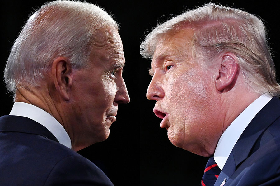 Het sista debatt mellan Trump och Biden - biden-trump-900