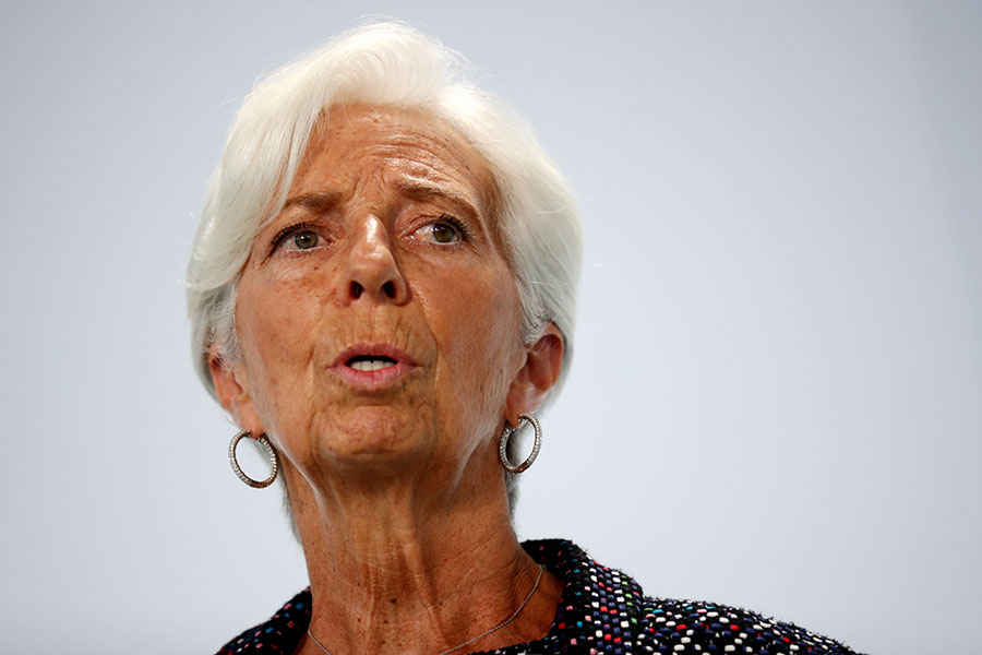 ECB-chefen Christine Lagarde