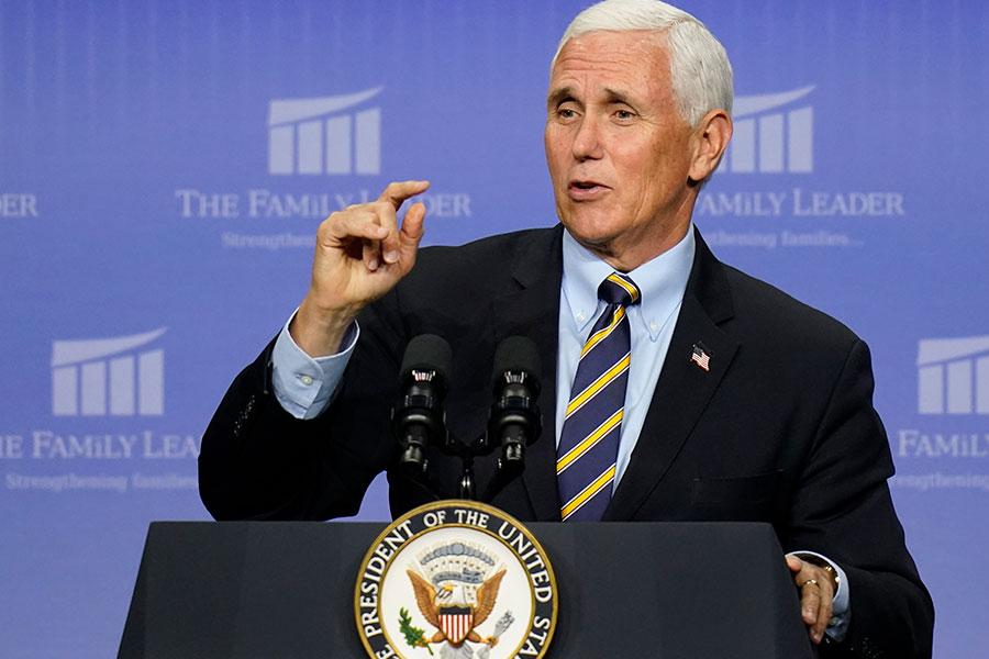 USA:s vicepresident Mike Pence har testat negativt för coronaviruset - mike-pence-900