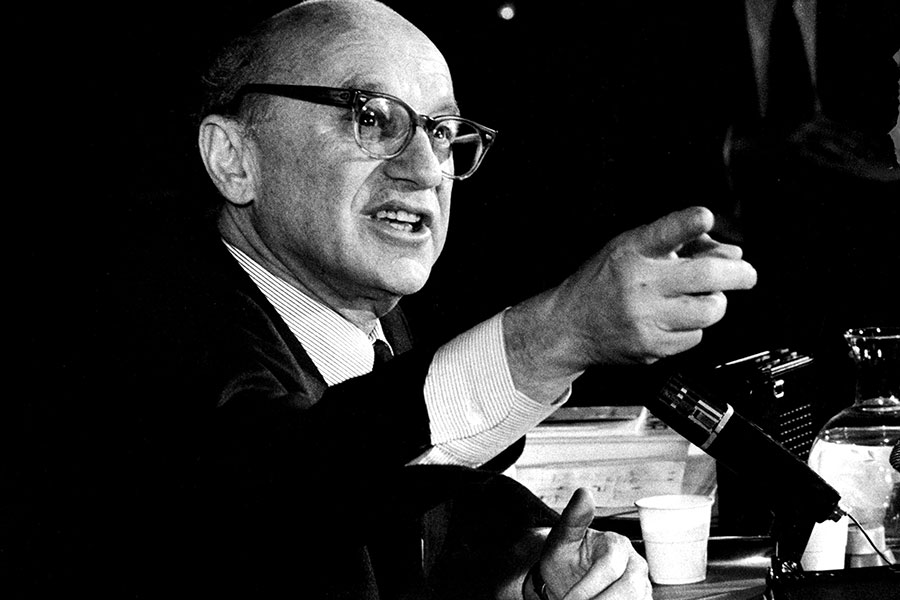 Maximera vinsten, det räcker så - milton-friedman-900