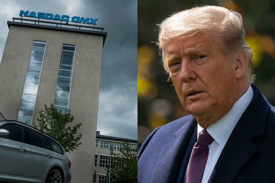 Donald Trumps coronabesked tynger börsen - omx-trump-900