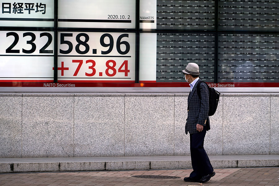 Flertalet börser i Asien höll helgstängt på fredagen - asienborser-900