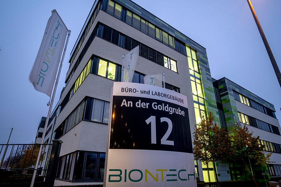 Biontech missade förväntningarna – aktien sjunker i förhandeln - biontech-900