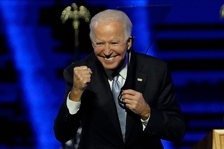 Joe Biden segrar i amerikanska presidentvalet - joe-biden-president-900