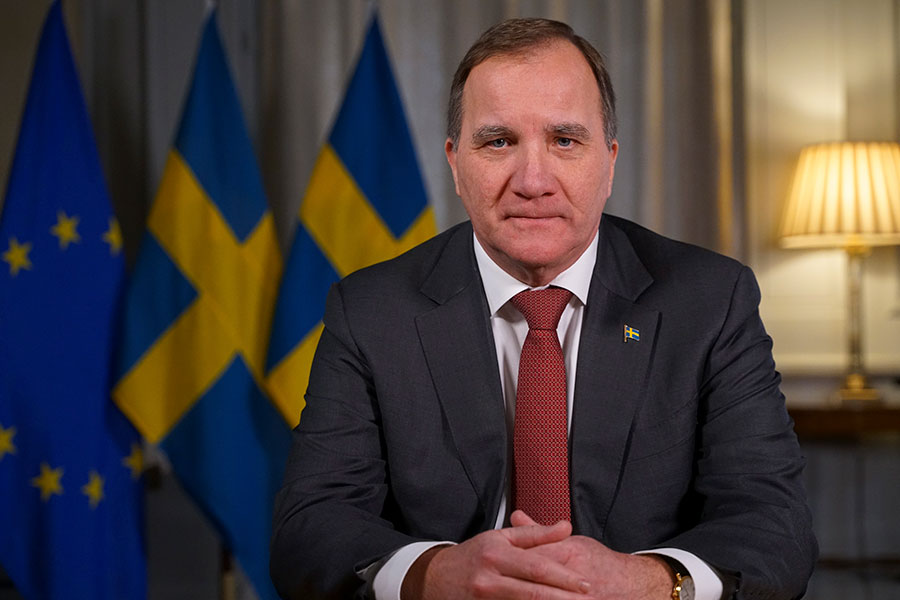 Löfven: Många som slarvat under hösten - lofven-tal-corona-900