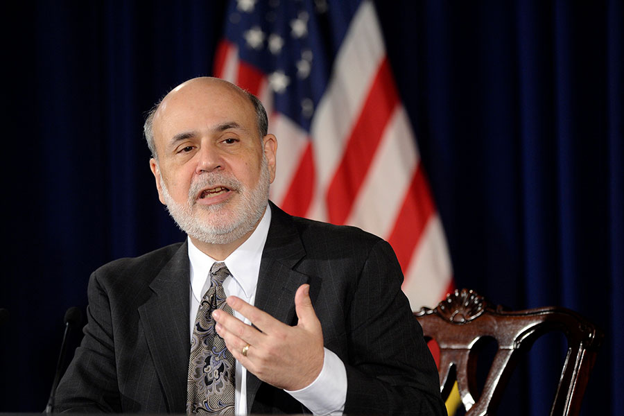 Ben Bernanke en av tre ekonomipristagare - Ben-Bernanke_Susan-Walsh-900