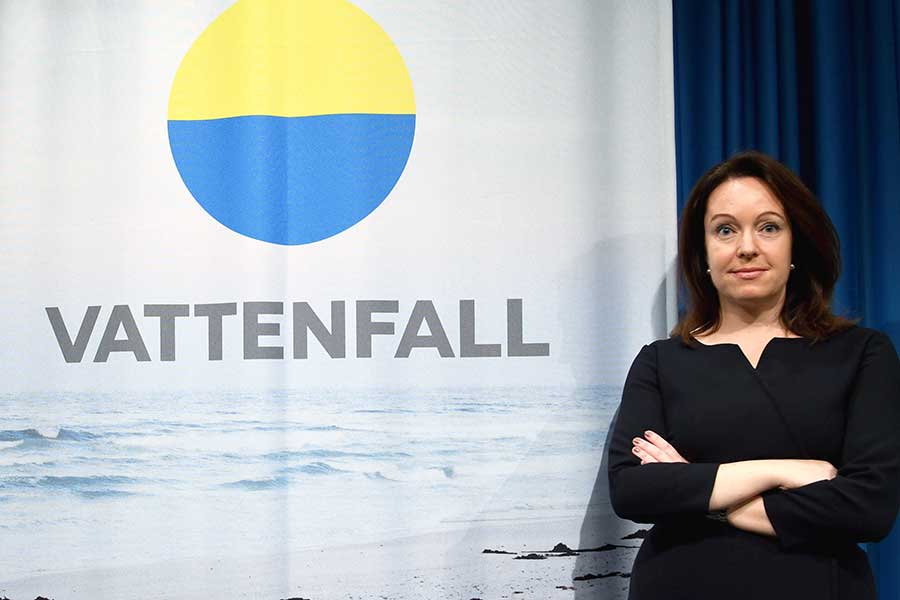 Anna Borg, VD för Vattenfall.