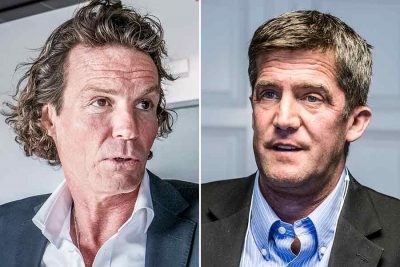 Rutger Arnhult och Ilija Batljan.