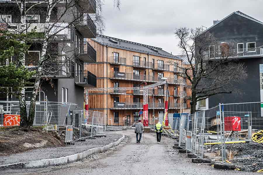 Wallenstam bygger hyresrätter i Solberga.