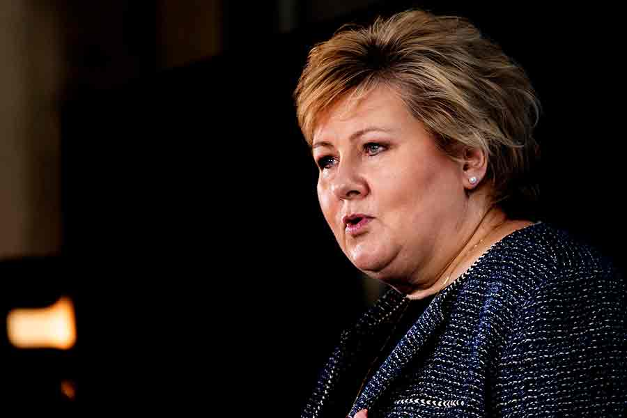 Norges statsminister Erna Solberg.