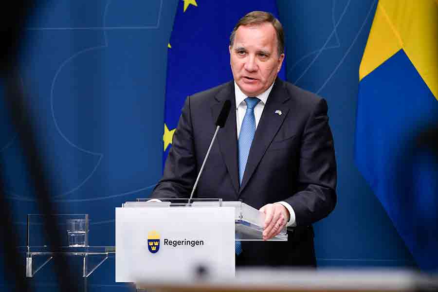 Statsminister Stefan Löfven.