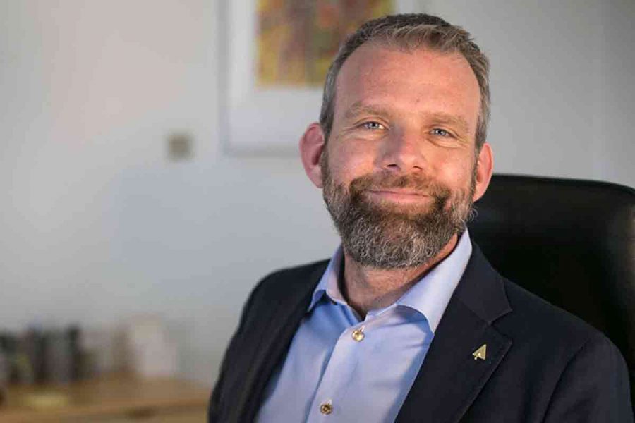 Peter Andersen, affärsområdeschef för Fasadgruppen Danmark.