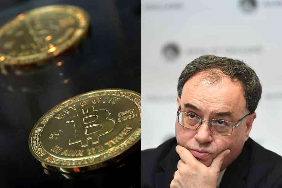 Bitcoin och Bank of England-chefen Andrew Bailey