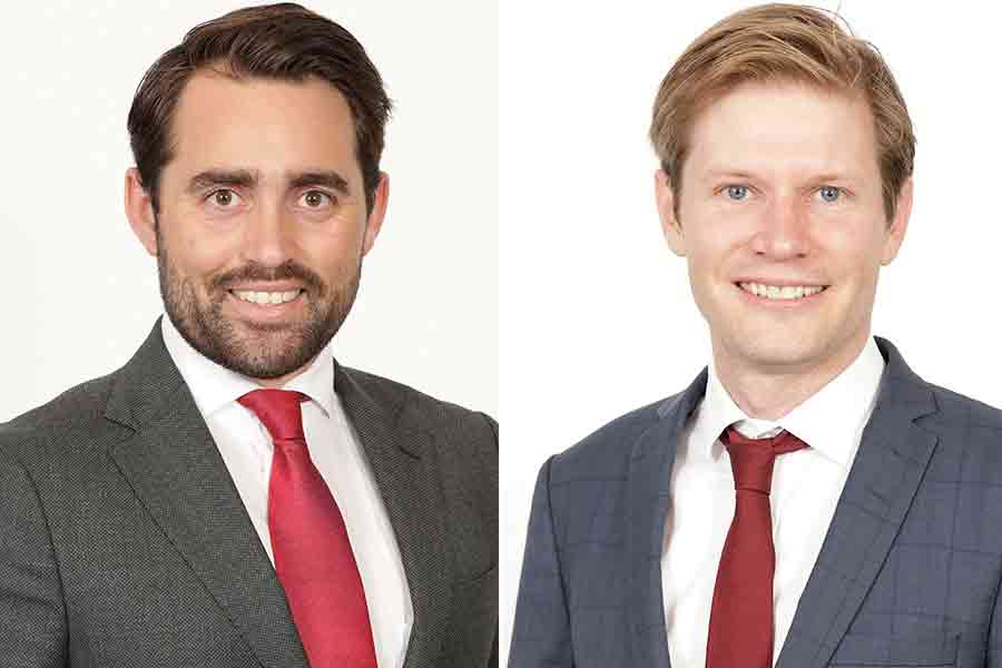 Morten Kaae Sørensen, Partner Nordics och Jonathan Vinberg, Senior Consultant på konsultföretaget Simon-Kucher & Partners