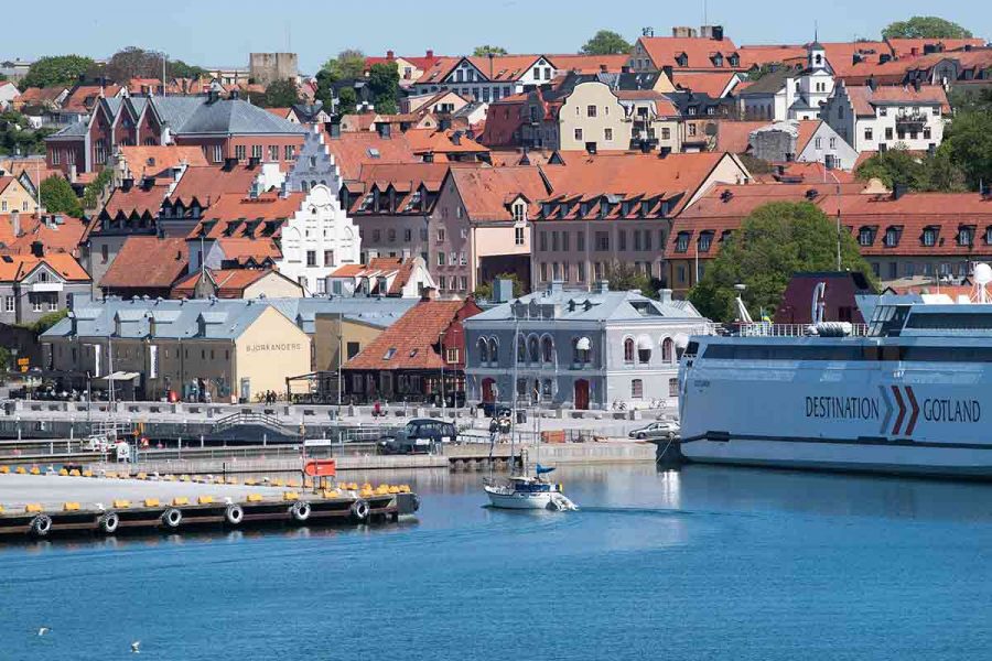 Visby hamn.