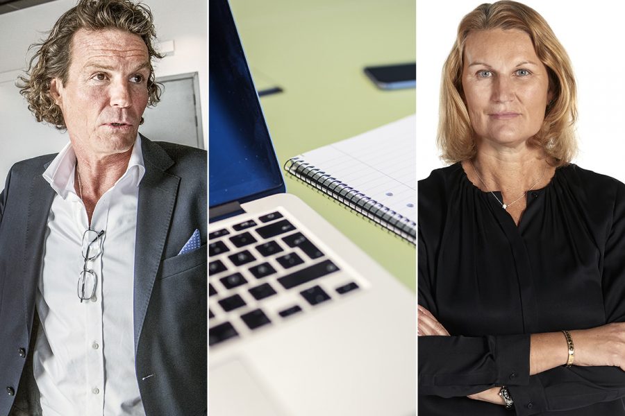 Eva Landén och Rutger Arnhult.