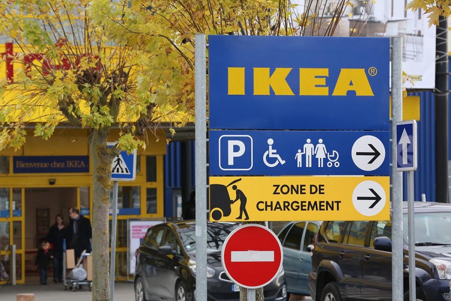 IKEA i Plaisir, väster om Paris.