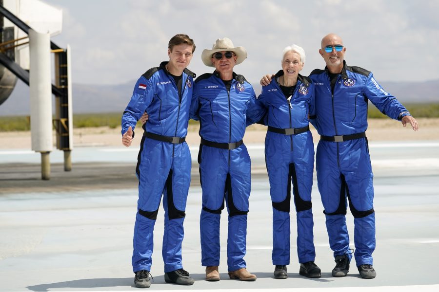 Bezos rymdresa: ”Bästa dagen någonsin” - Blue Origin Bezos