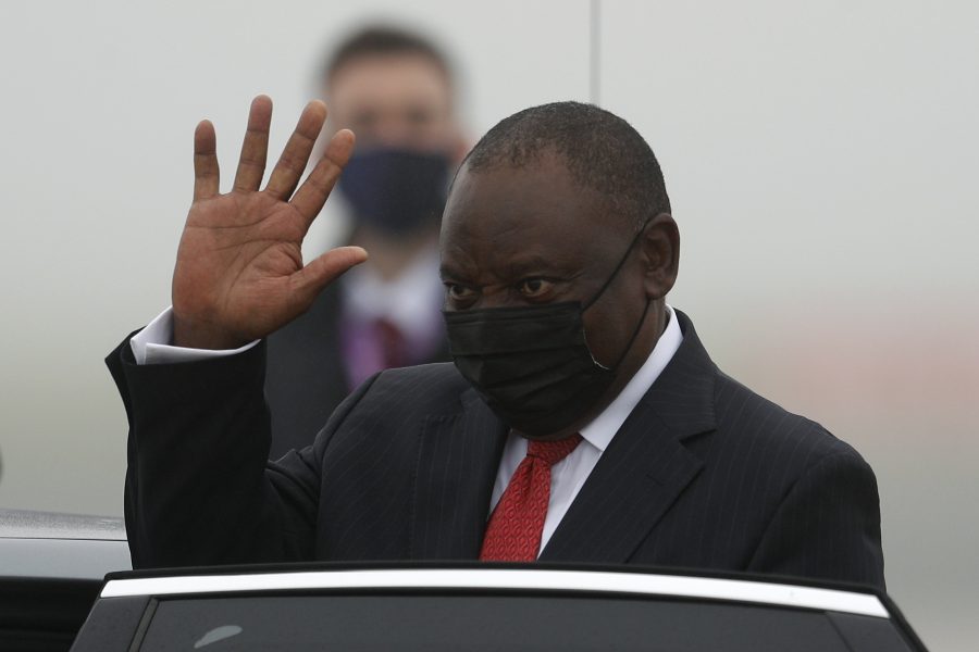 Våldsamheter i Sydafrika efter att den före detta presidenten fått fängelsestraff - Cyril Ramaphosa