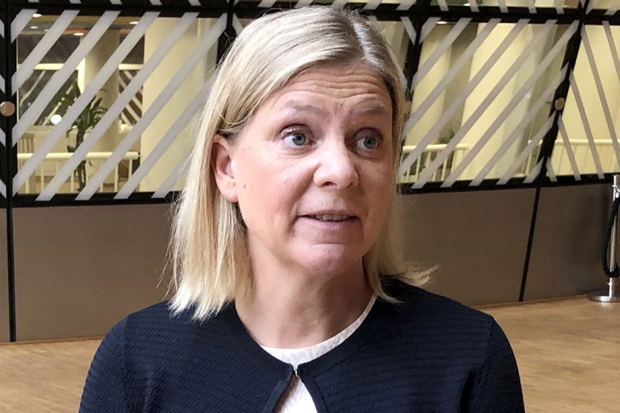 Finansminister Magdalena Andersson.