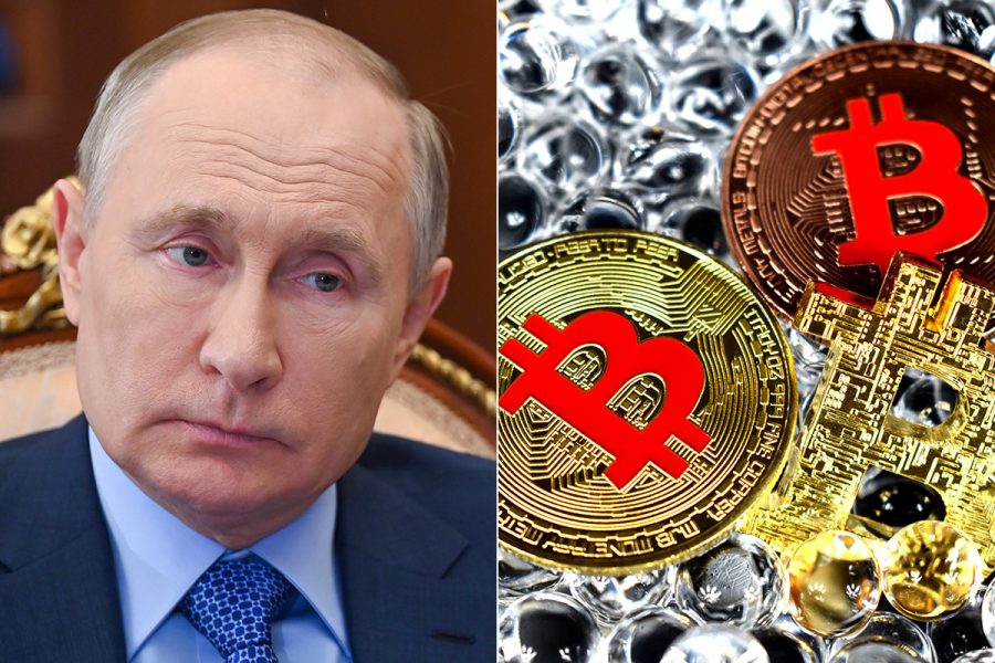 Vladimir Putin och bitcoin.