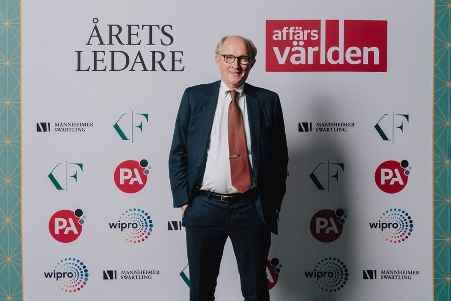 Mats Qviberg, ordförande för investmentbolaget Öresund, var en av deltagarna på Årets Ledare.