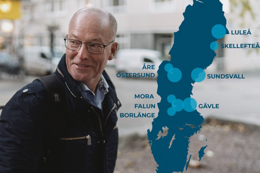 Diös sänker utdelningen efter minskat resultat - knut rost karta 1200