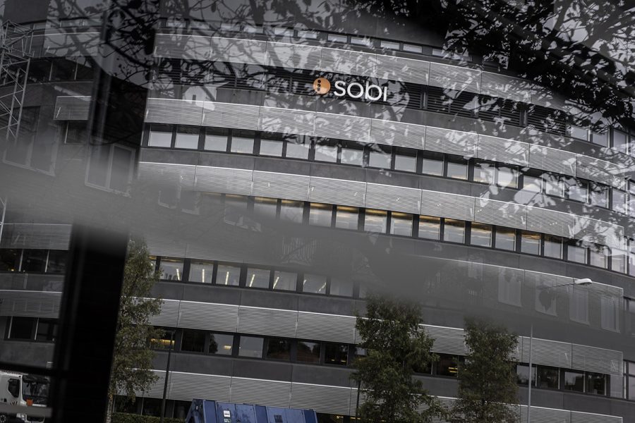 Läkemedelsbolaget SOBI i Solna.