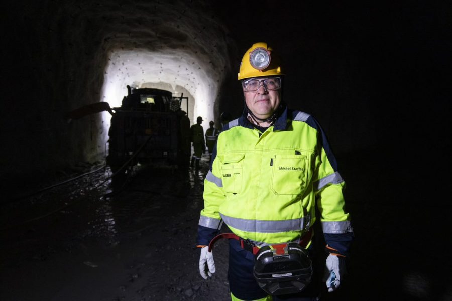 Mikael Staffas, VD på Boliden.