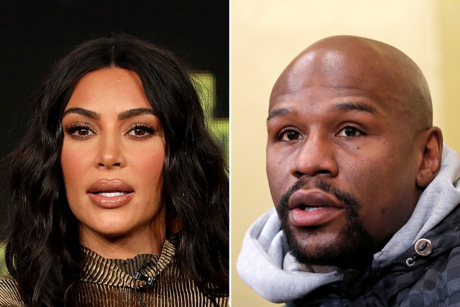 Kardashian och Mayweather stäms för påstått kryptobedrägeri - kardashian mayweather 1200