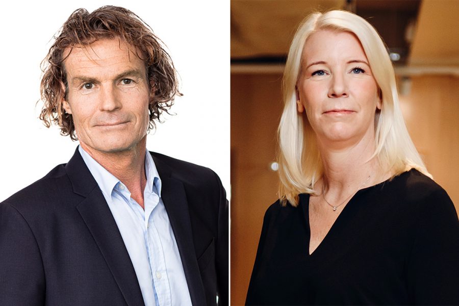 Rutger Arnhult och Ylva Sarby Westman.