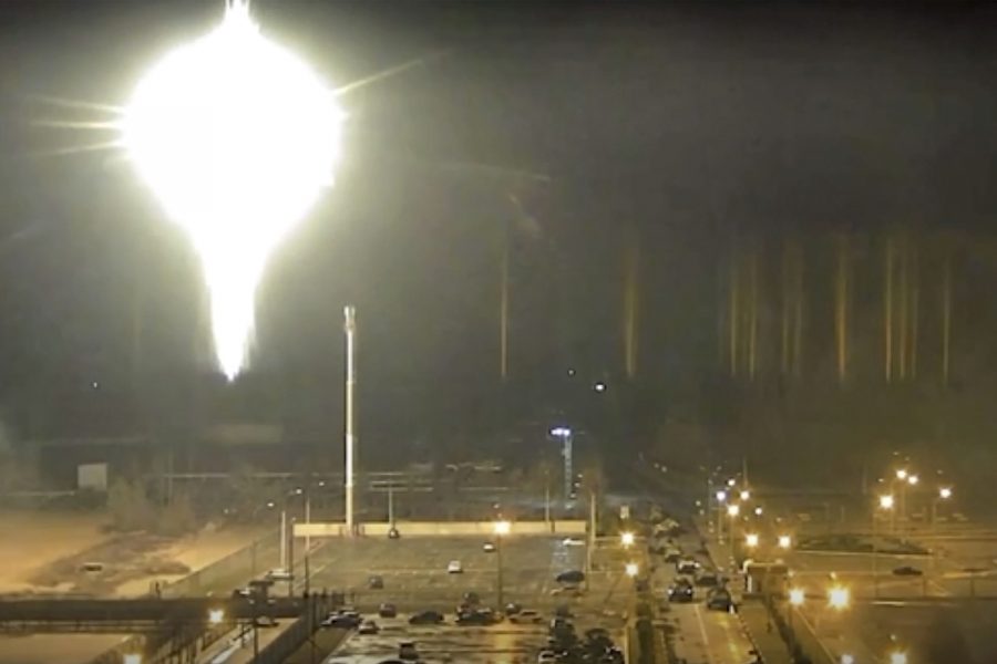 Brand vid kärnkraftverket Zaporizjzja i Ukraina - INGEN ÅTERANVÄNDNING