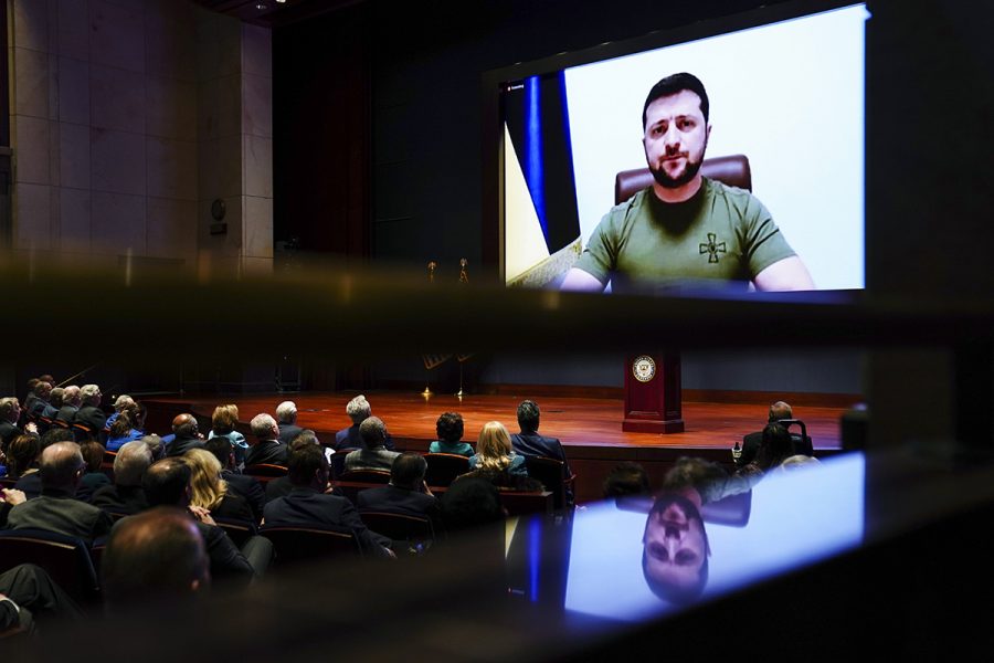 Zelenskyj bad på nytt om flygförbudszon i tal till amerikanska kongressen - Russia Ukraine War Congress