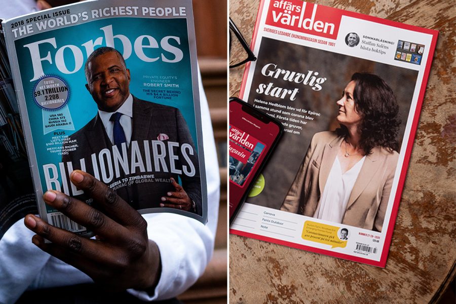 Affärsvärlden och Forbes i unikt samarbete om miljardärsbevakning - fobes afv 3