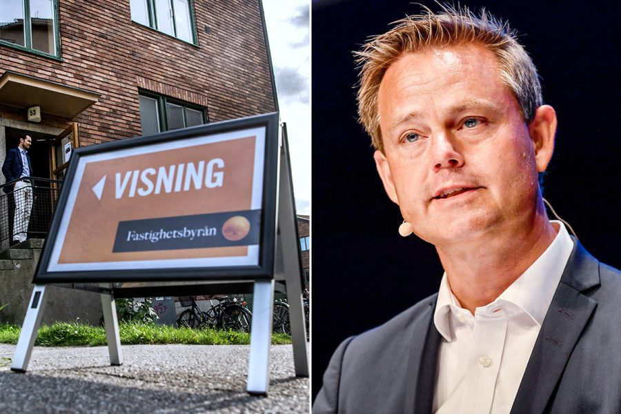 Allt fler bostadsägare tror på fallande bostadspriser - robert boje visning